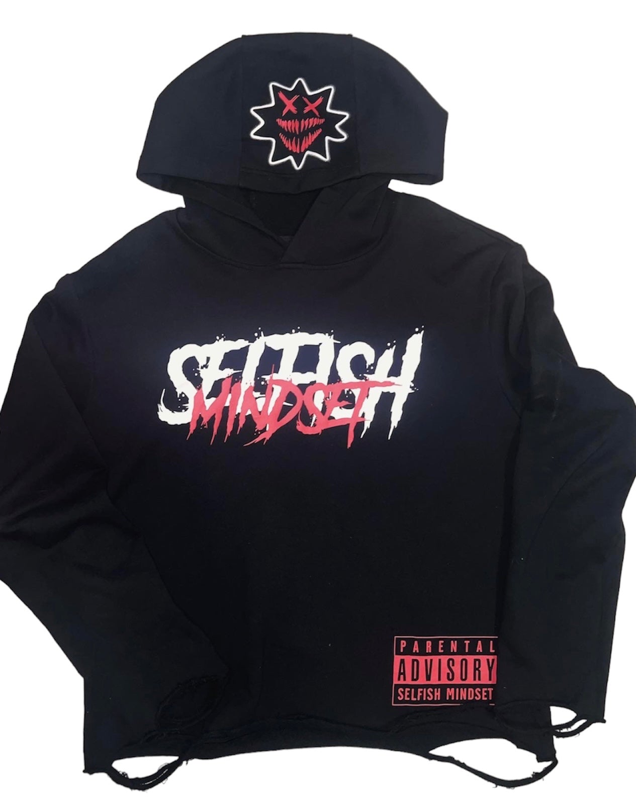 Red Ranger Cropped Hoodie
